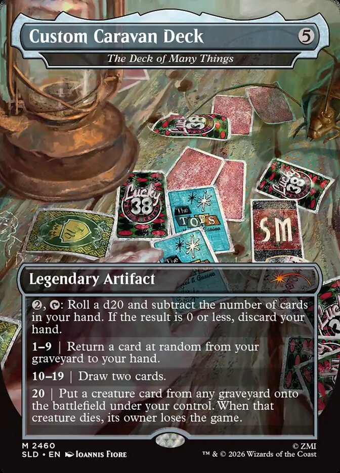 The Deck of Many Things — Secret Lair Drop (SLD) #2460