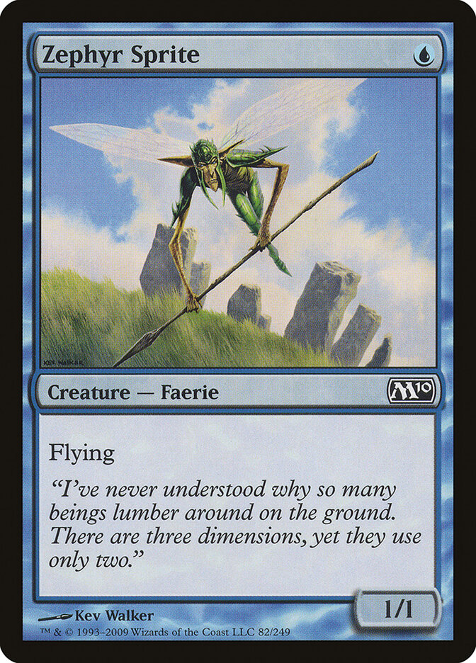 Zephyr Sprite — Magic 2010 (M10) #82