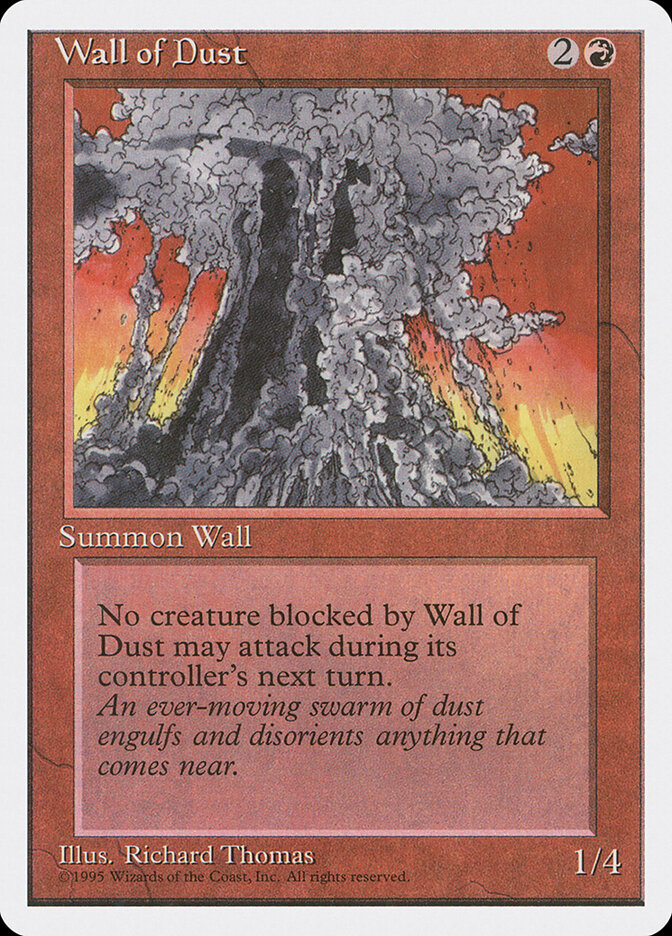 Wall of Dust — Fourth Edition (4ED) #229