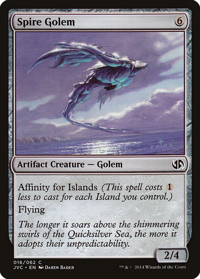 Spire Golem — Duel Decks Anthology: Jace vs. Chandra (JVC) #16