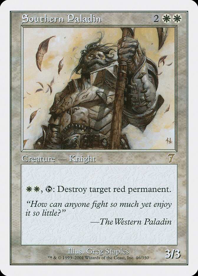 Southern Paladin — Seventh Edition (7ED) #46