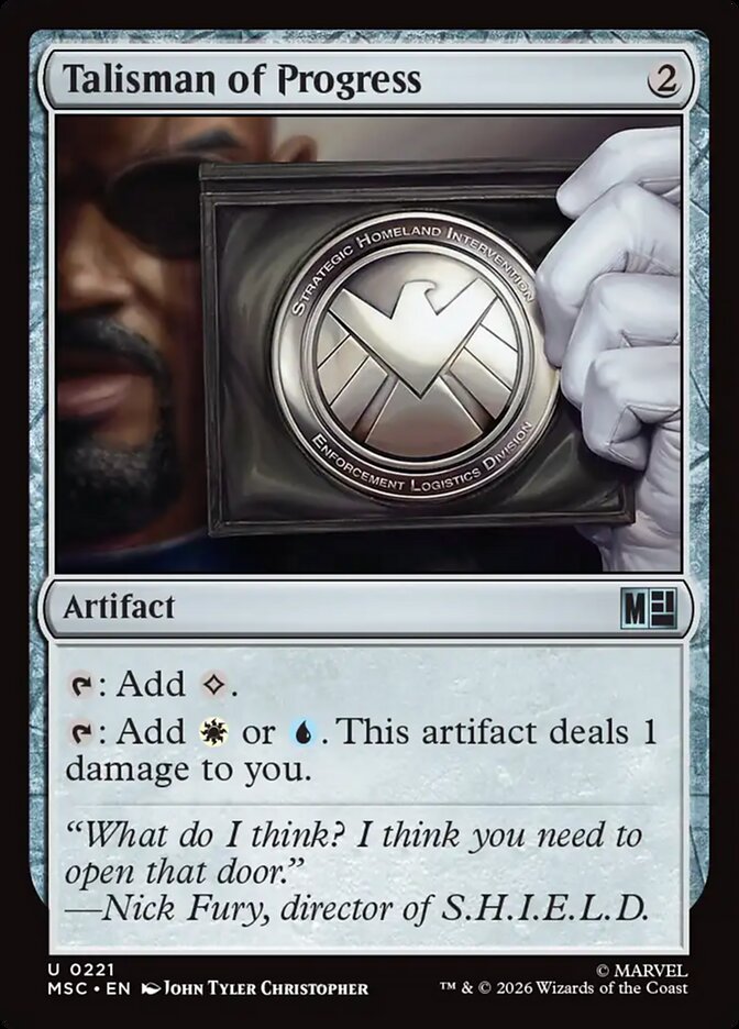 Talisman of Progress — Marvel Super Heroes Commander (MSC) #221