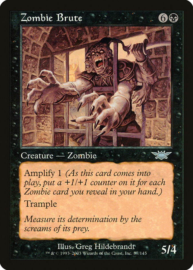 Zombie Brute — Legions (LGN) #87