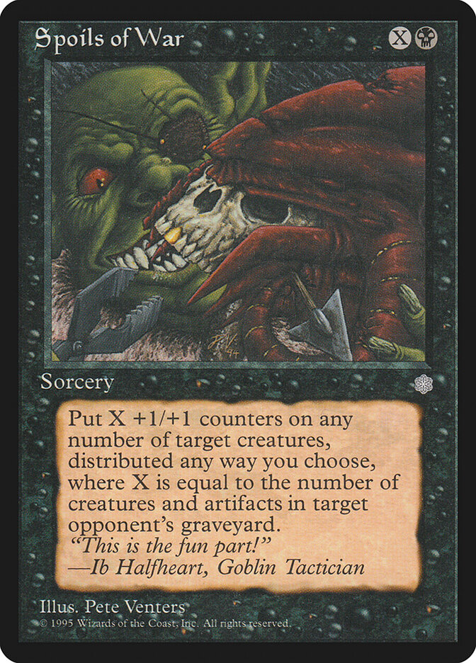 Spoils of War — Ice Age (ICE) #164