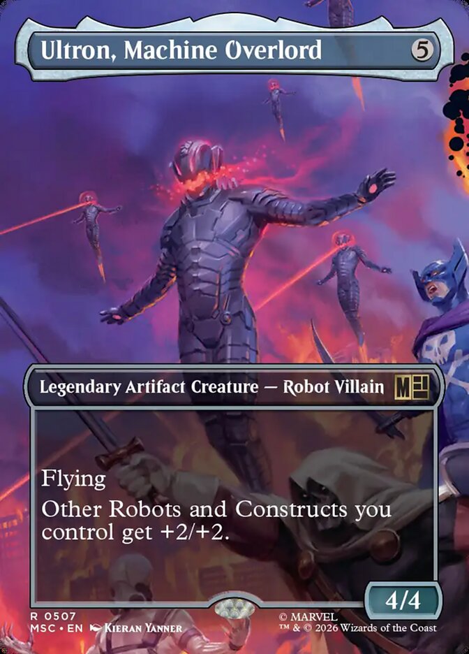 Ultron, Machine Overlord — Marvel Super Heroes Commander (MSC) #507