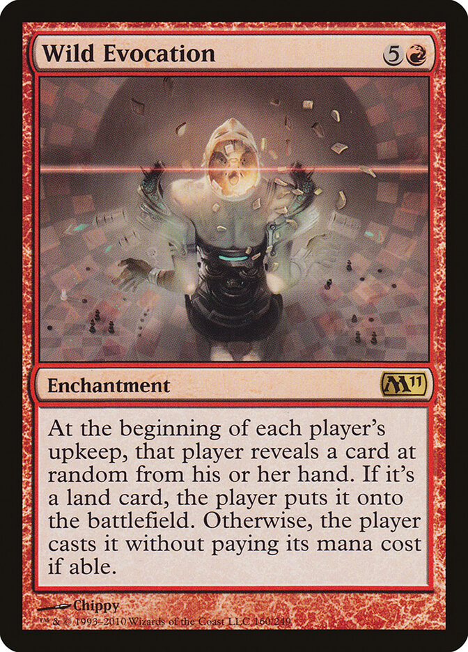 Wild Evocation — Magic 2011 (M11) #160
