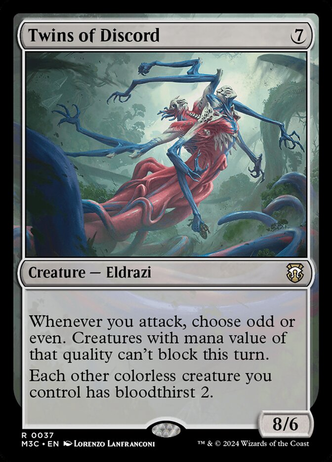 Twins of Discord — Modern Horizons 3 Commander (M3C) #37