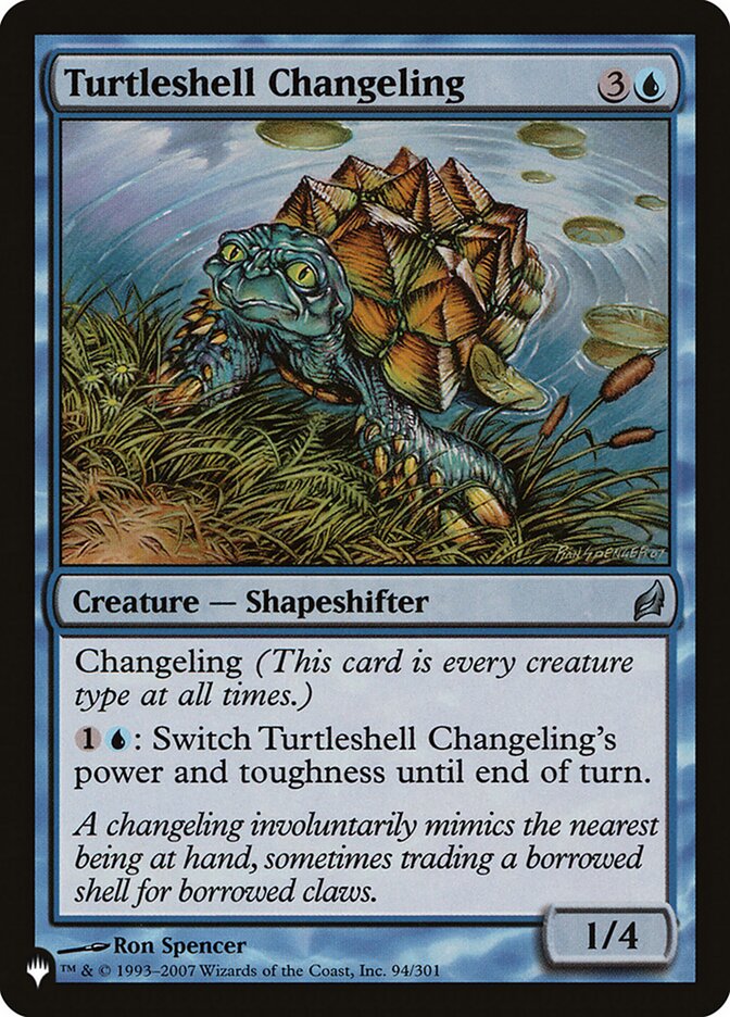 Turtleshell Changeling — The List (PLST) #LRW-94