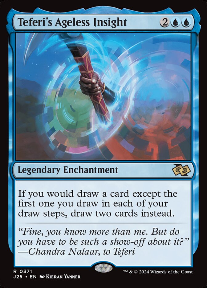 Teferi's Ageless Insight — Foundations Jumpstart (J25) #371