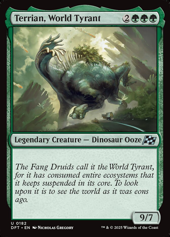 Terrian, World Tyrant — Aetherdrift (DFT) #182
