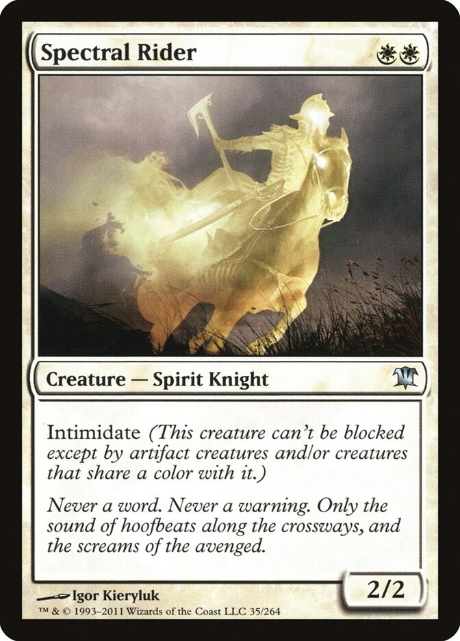 Spectral Rider — Innistrad (ISD) #35