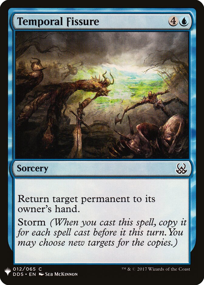Temporal Fissure — The List (PLST) #DDS-12