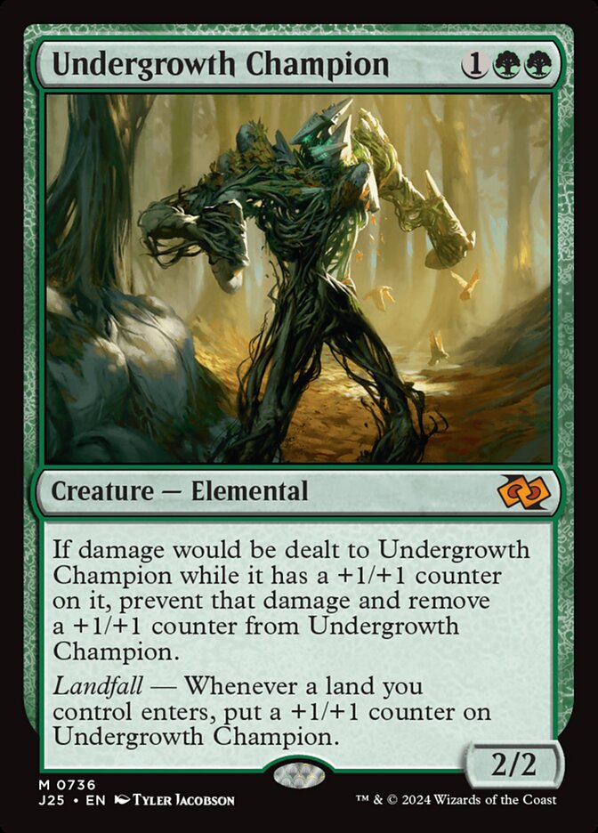 Undergrowth Champion — Foundations Jumpstart (J25) #736