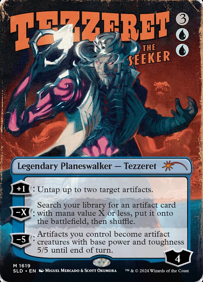 Tezzeret the Seeker — Secret Lair Drop (SLD) #1619