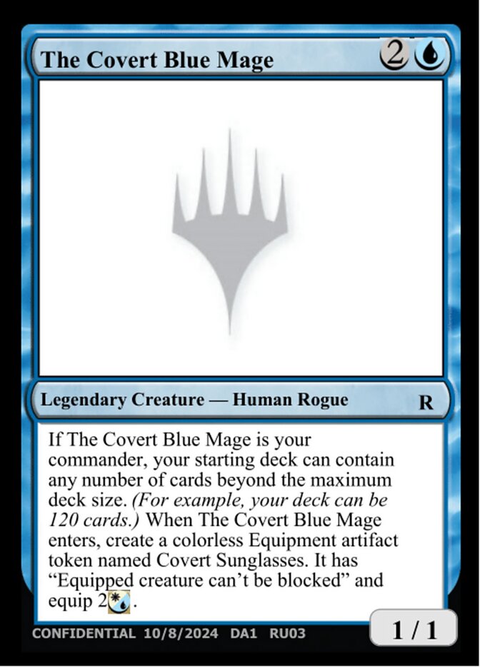 The Covert Blue Mage — Unknown Event (UNK) #RU03c