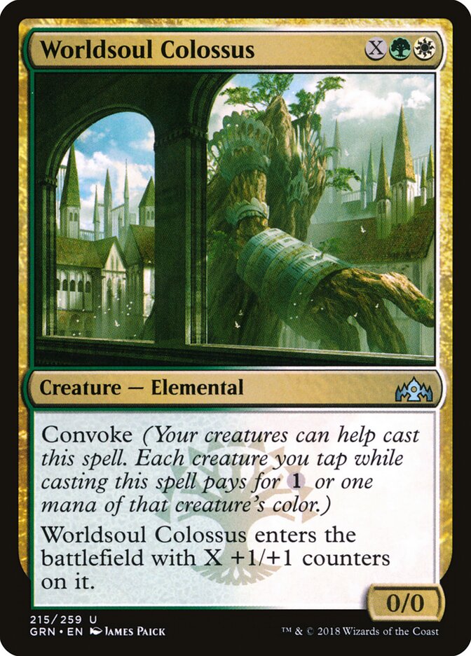Worldsoul Colossus — Guilds of Ravnica (GRN) #215