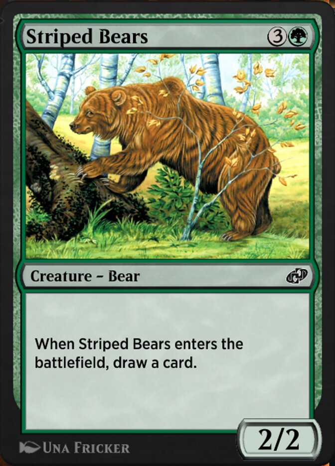 Striped Bears — Jumpstart: Historic Horizons (J21) #648