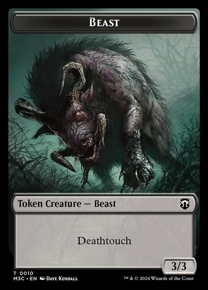 Beast — Modern Horizons 3 Commander Tokens (TM3C) #10