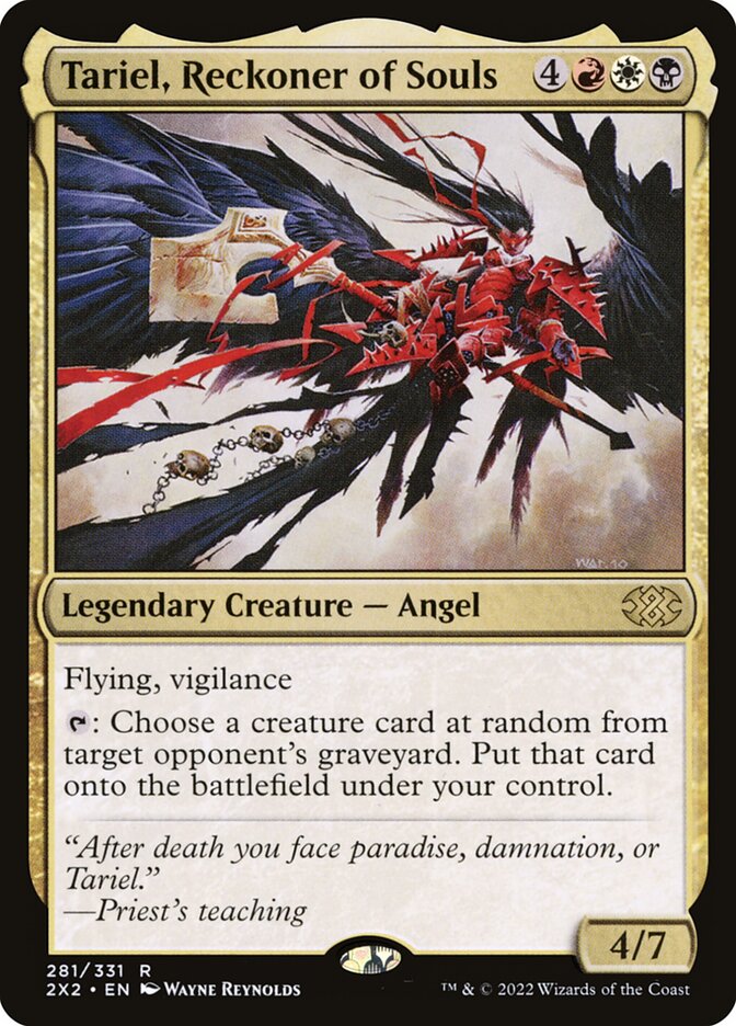 Tariel, Reckoner of Souls — Double Masters 2022 (2X2) #281
