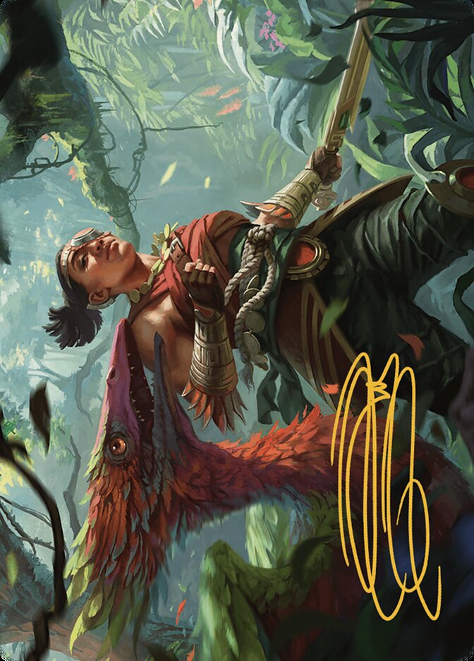 Wayta, Trainer Prodigy // Wayta, Trainer Prodigy — The Lost Caverns of Ixalan Art Series (ALCI) #71