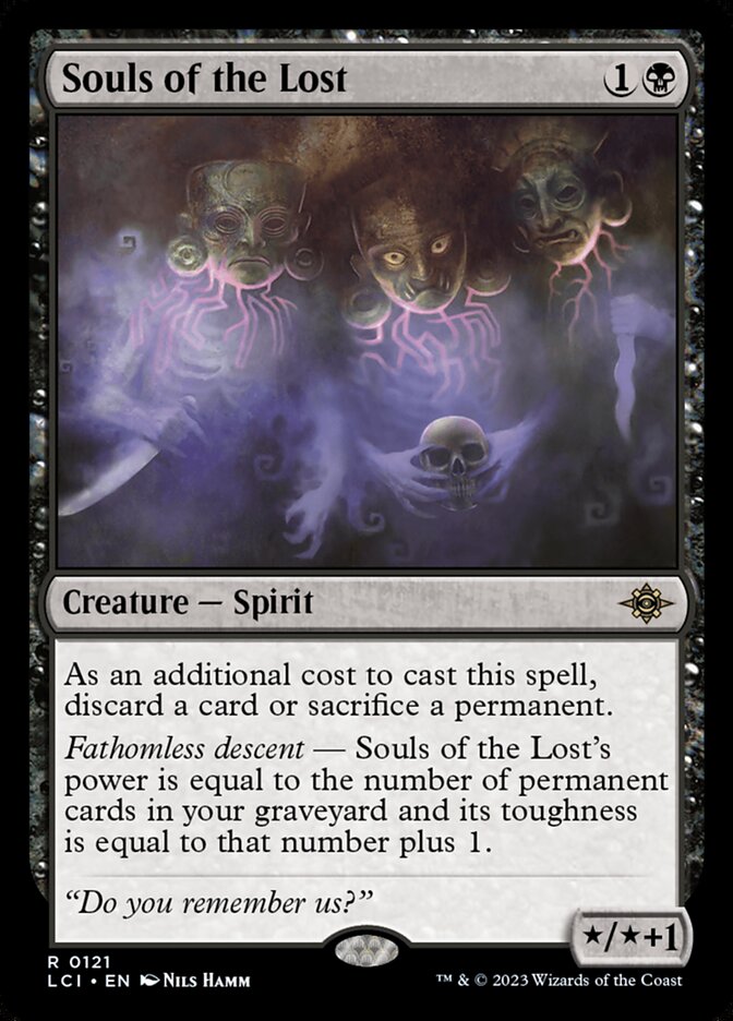 Souls of the Lost — The Lost Caverns of Ixalan (LCI) #121