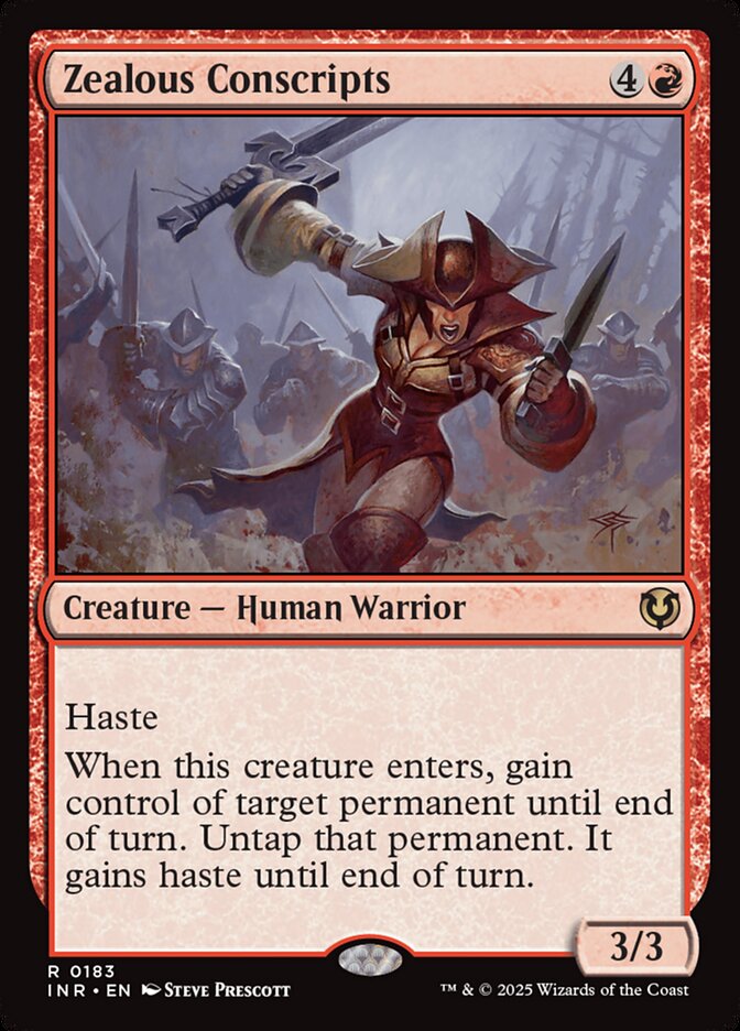 Zealous Conscripts — Innistrad Remastered (INR) #183