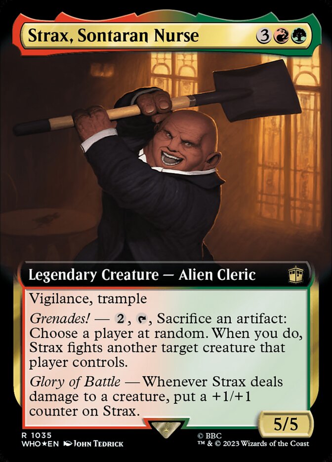 Strax, Sontaran Nurse — Doctor Who (WHO) #1035