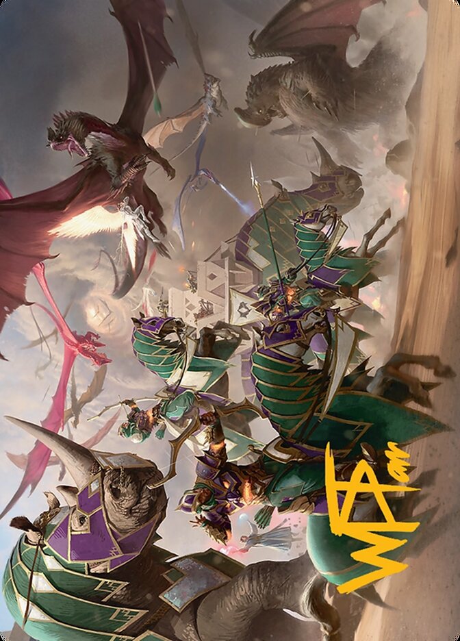United Battlefront // United Battlefront — Tarkir: Dragonstorm Art Series (ATDM) #5