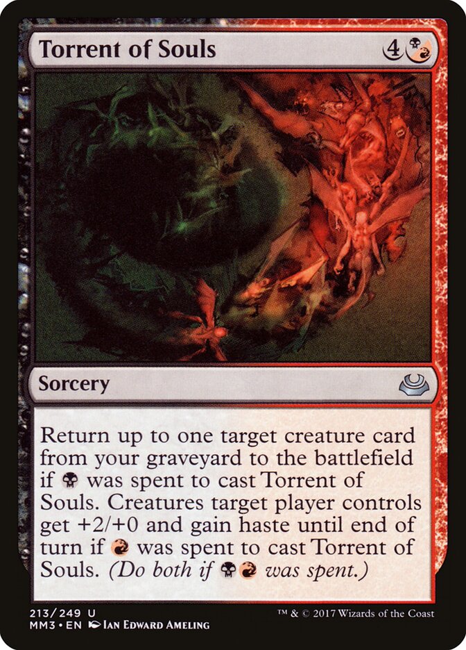 Torrent of Souls — Modern Masters 2017 (MM3) #213