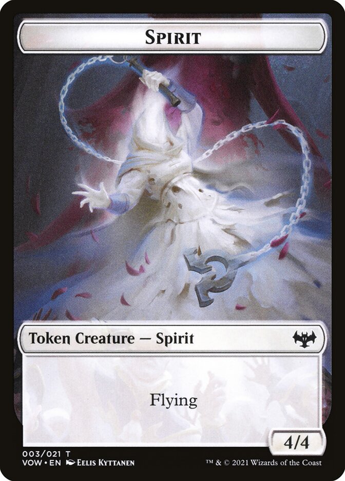 Spirit — Innistrad: Crimson Vow Tokens (TVOW) #3