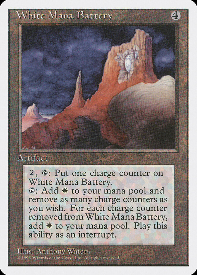 White Mana Battery — Fourth Edition (4ED) #357