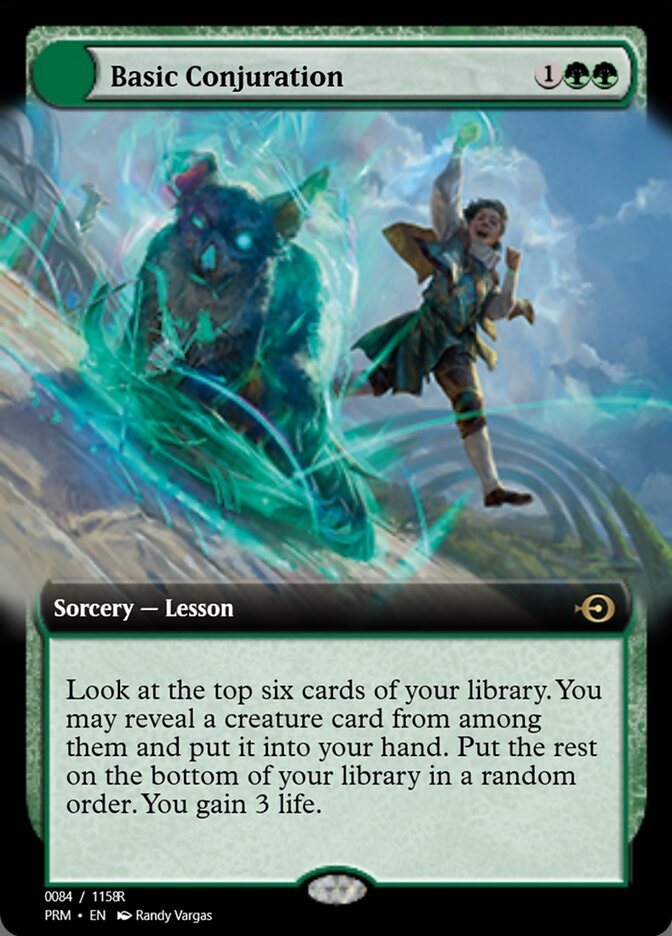 Basic Conjuration — Magic Online Promos (PRM) #90140