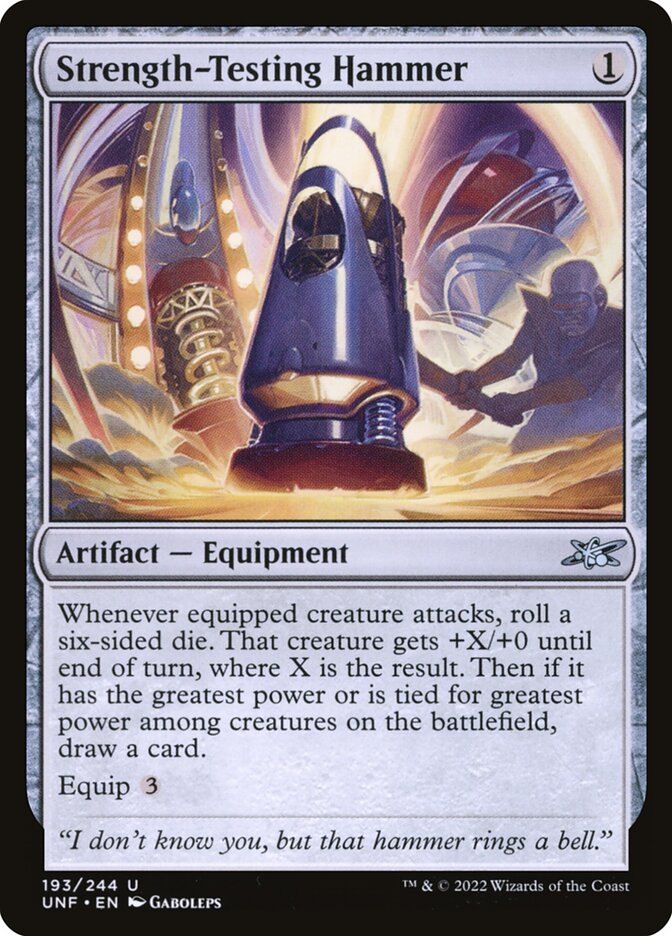 Strength-Testing Hammer — Unfinity (UNF) #193