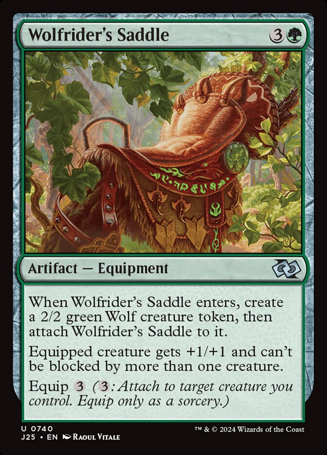 Wolfrider's Saddle — Foundations Jumpstart (J25) #740
