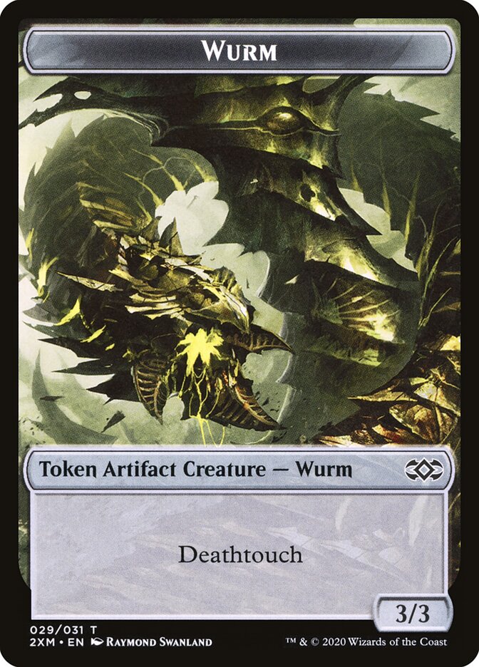 Wurm — Double Masters Tokens (T2XM) #29