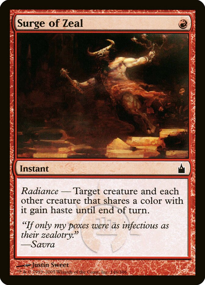 Surge of Zeal — Ravnica: City of Guilds (RAV) #146
