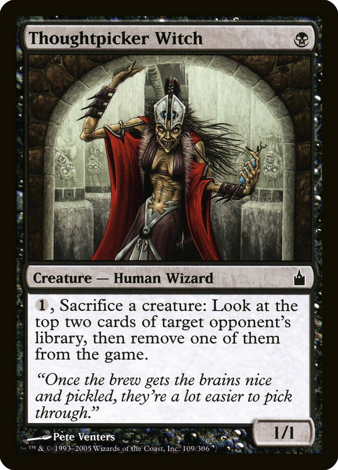 Thoughtpicker Witch — Ravnica: City of Guilds (RAV) #109