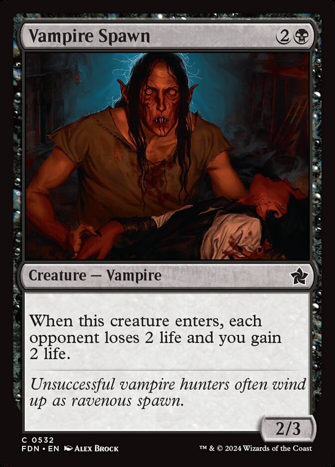 Vampire Spawn — Foundations (FDN) #532