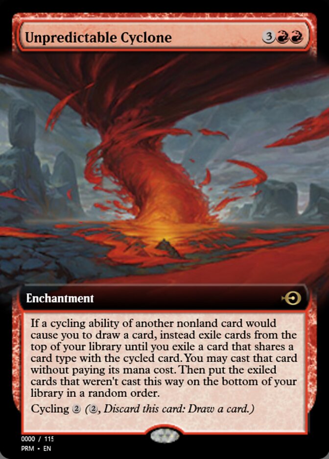 Unpredictable Cyclone — Magic Online Promos (PRM) #80885