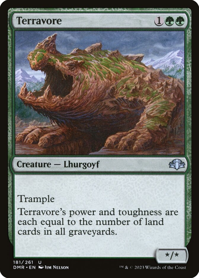 Terravore — Dominaria Remastered (DMR) #181
