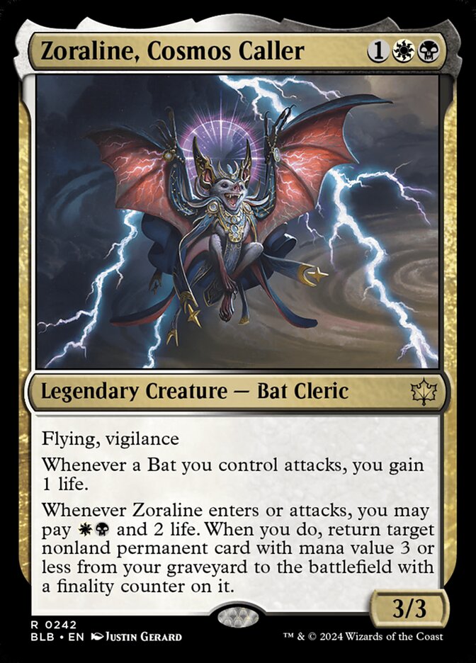 Zoraline, Cosmos Caller — Bloomburrow (BLB) #242