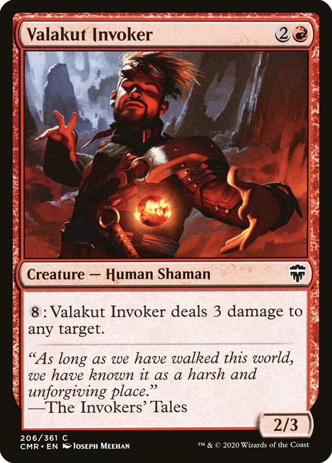 Valakut Invoker — Commander Legends (CMR) #206