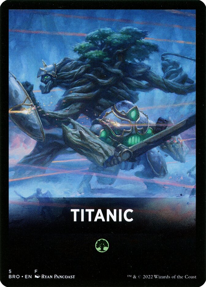 Titanic — The Brothers' War Jumpstart Front Cards (FBRO) #5