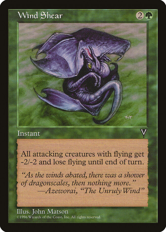 Wind Shear — Visions (VIS) #125