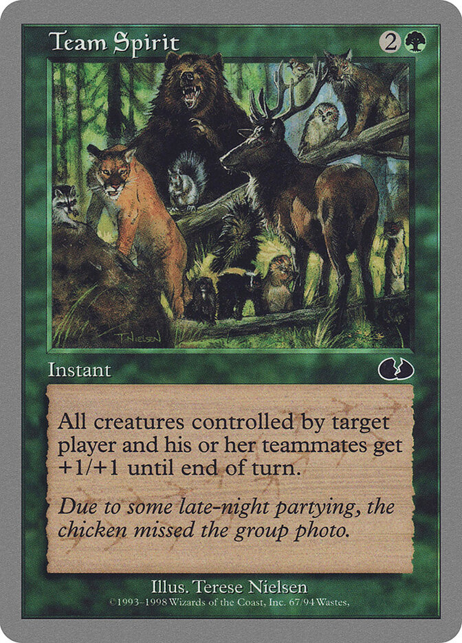 Team Spirit — Unglued (UGL) #67