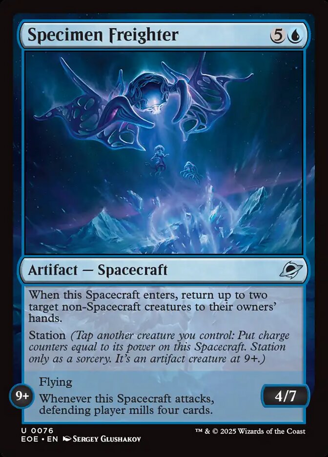 Specimen Freighter — Edge of Eternities (EOE) #76