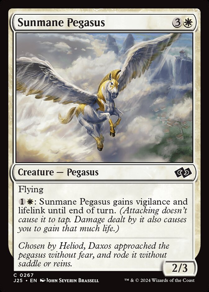 Sunmane Pegasus — Foundations Jumpstart (J25) #267
