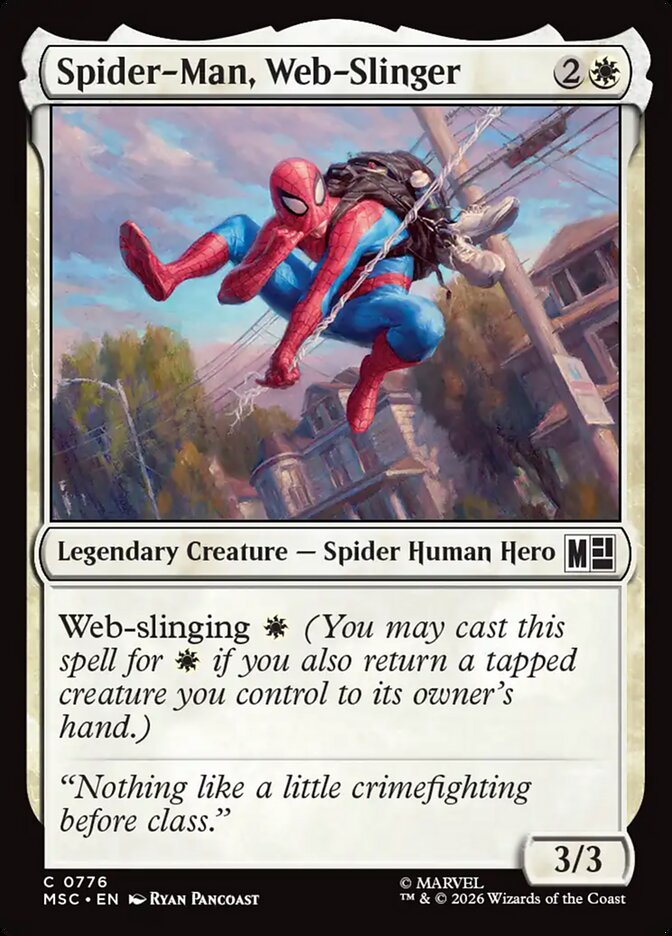 Spider-Man, Web-Slinger — Marvel Super Heroes Commander (MSC) #776