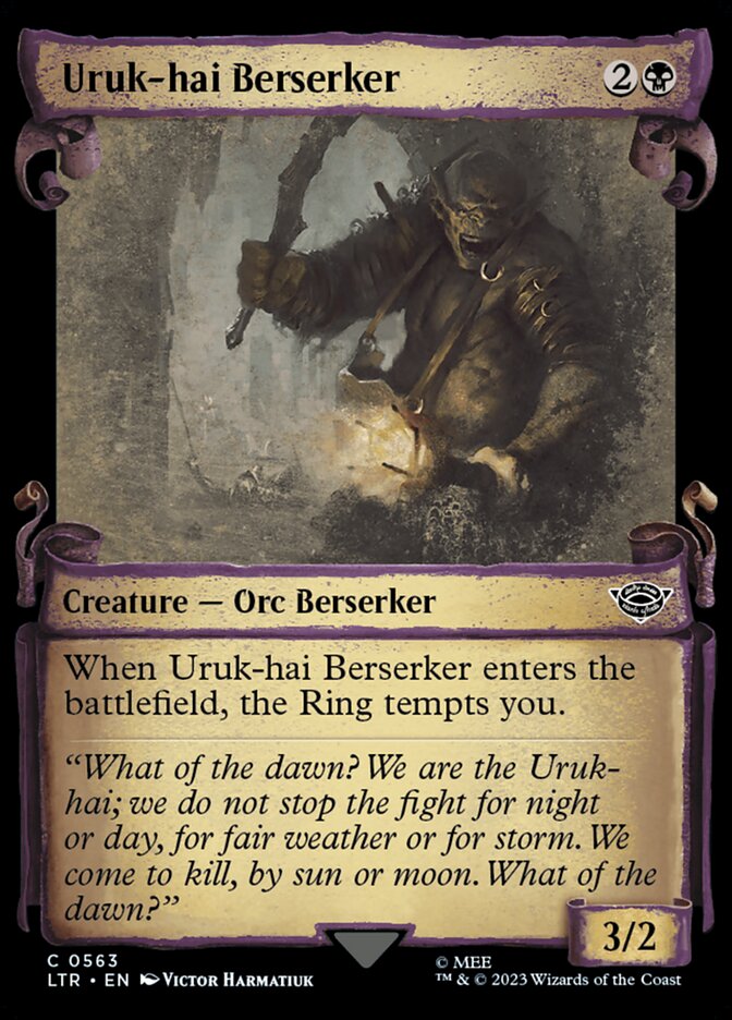 Uruk-hai Berserker — The Lord of the Rings: Tales of Middle-earth (LTR) #563