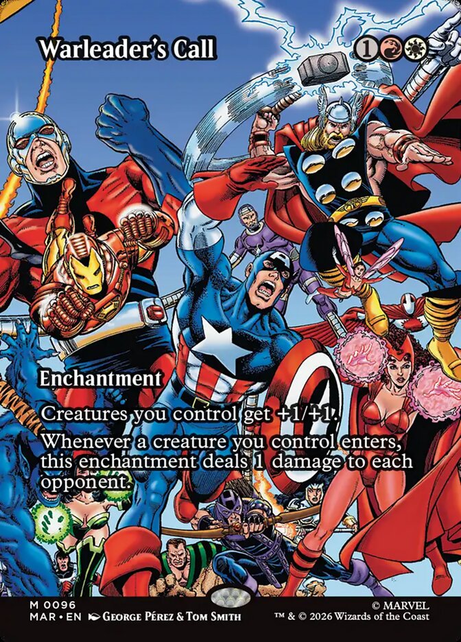 Warleader's Call — Marvel Universe (MAR) #96